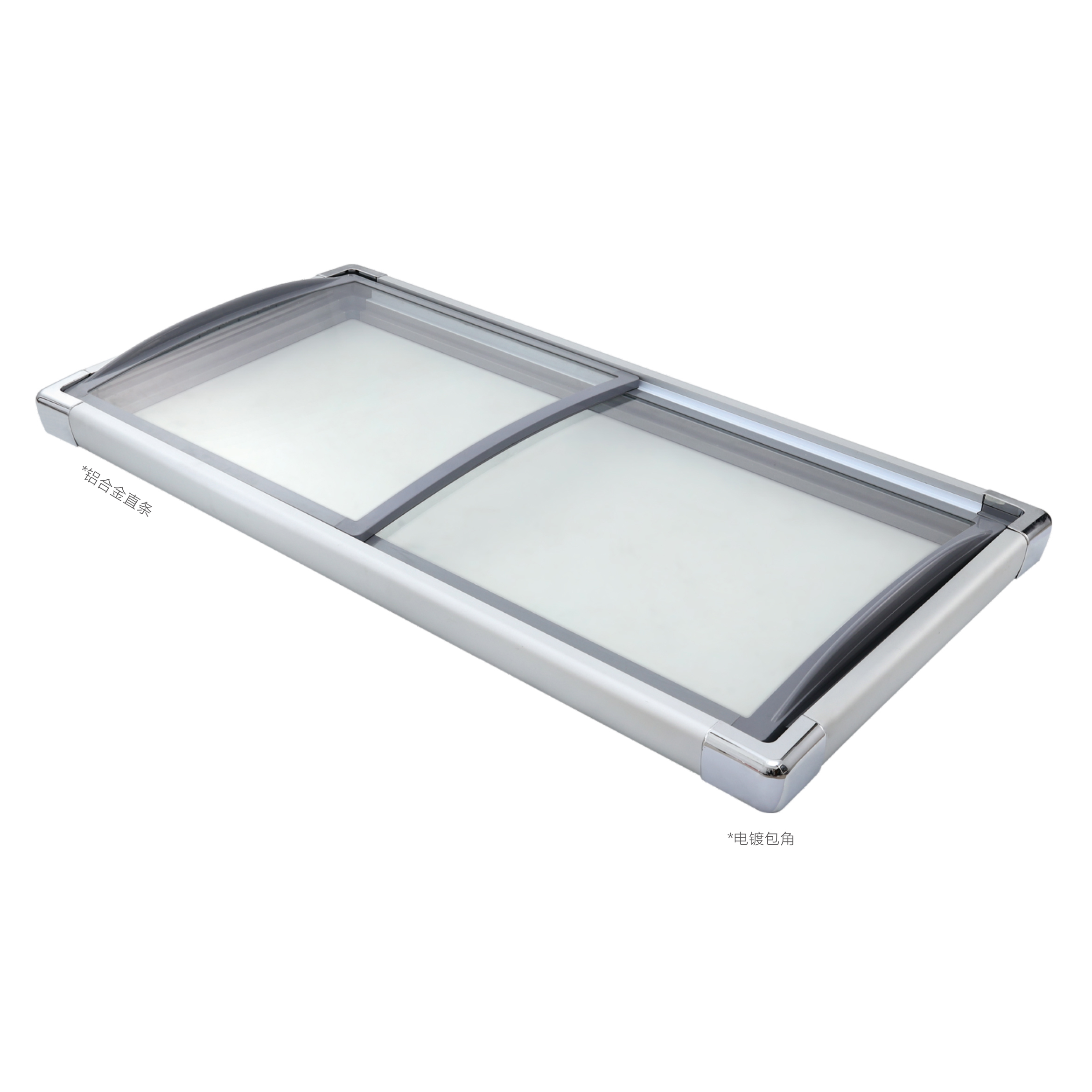 Premium Chest Freezer Glass Lids for Commercial Use
